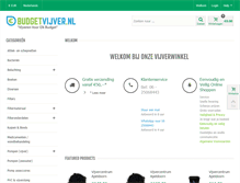 Tablet Screenshot of budgetvijver.nl